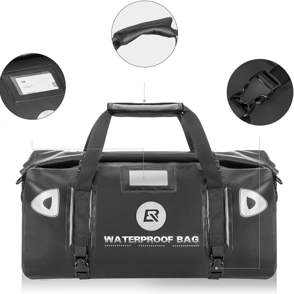 Rockbros AS-005BK Waterproof Motorcycle Bag 55L, Black