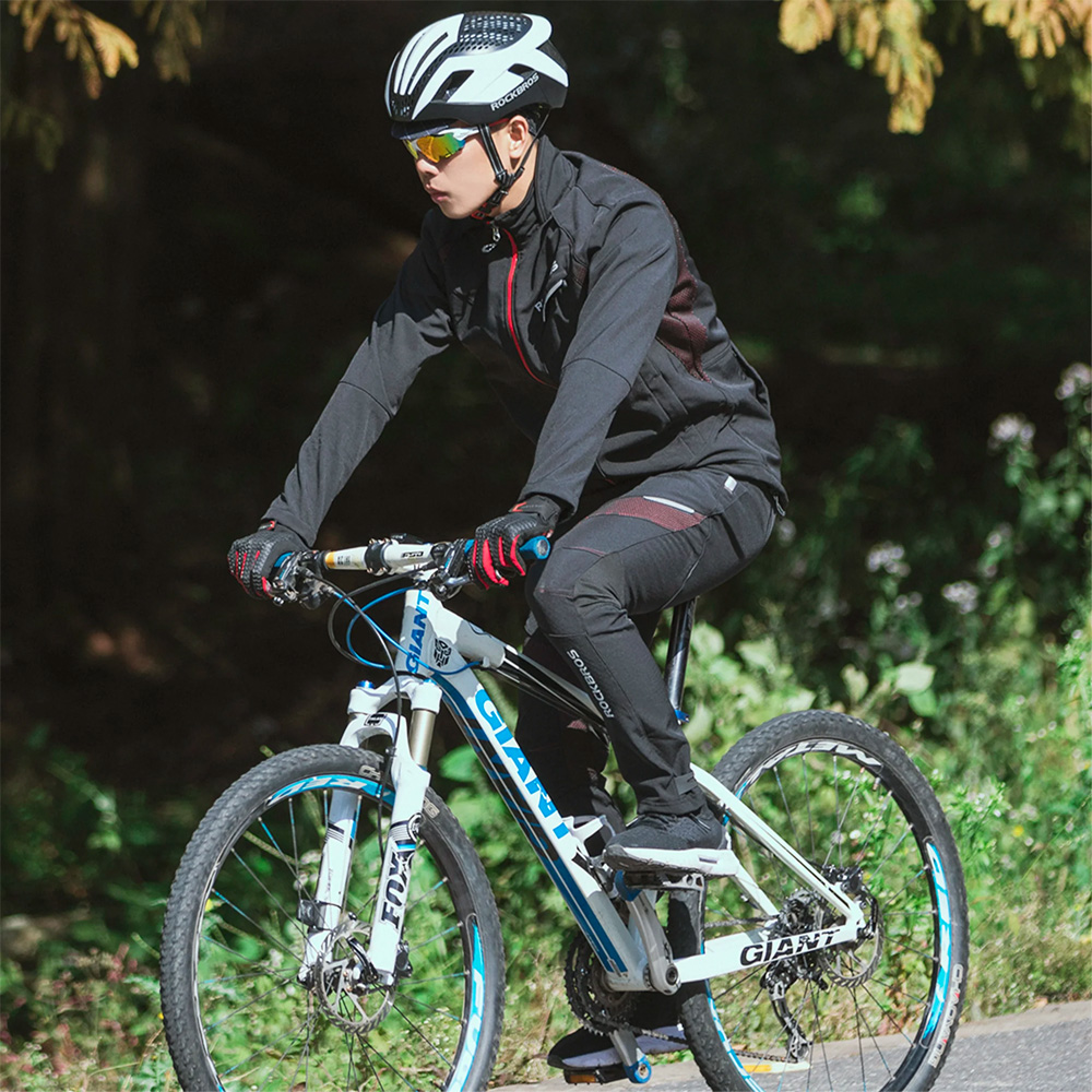 Rockbros YPK1007R riteņbraukšanas bikses, 2XL izmērs, melnas