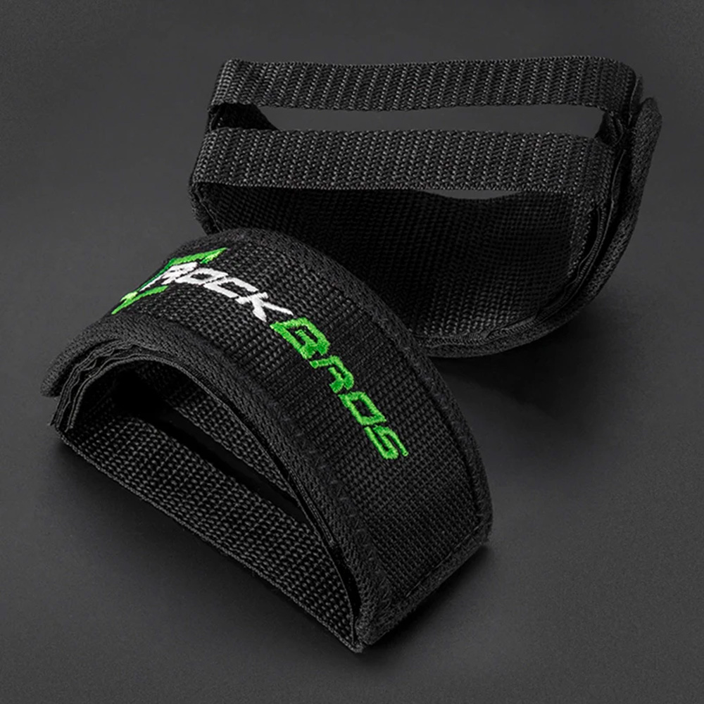 Rockbros GZT1001BK Bicycle Pedal Straps 2 pcs Black