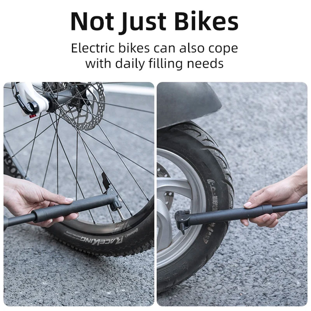 Rockbros Bicycle Pump, Black