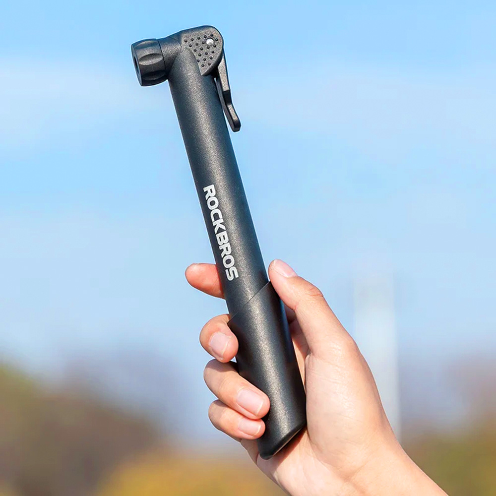 Rockbros Bicycle Pump, Black