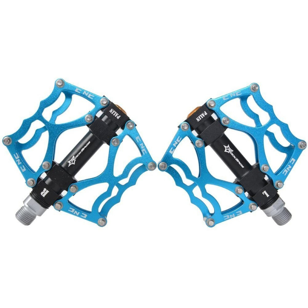 Rockbros JT201012LBL Bicycle Pedal Set, Blue