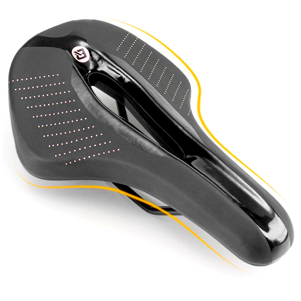 Rockbros 38210005001 putu MTB velosipēda sēdeklis, melns