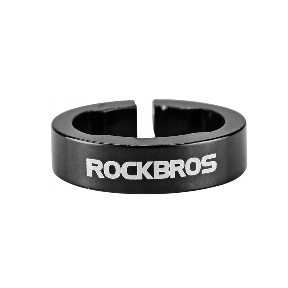 Rockbros 2017-14AOR Bicycle Grips, Black/Orange
