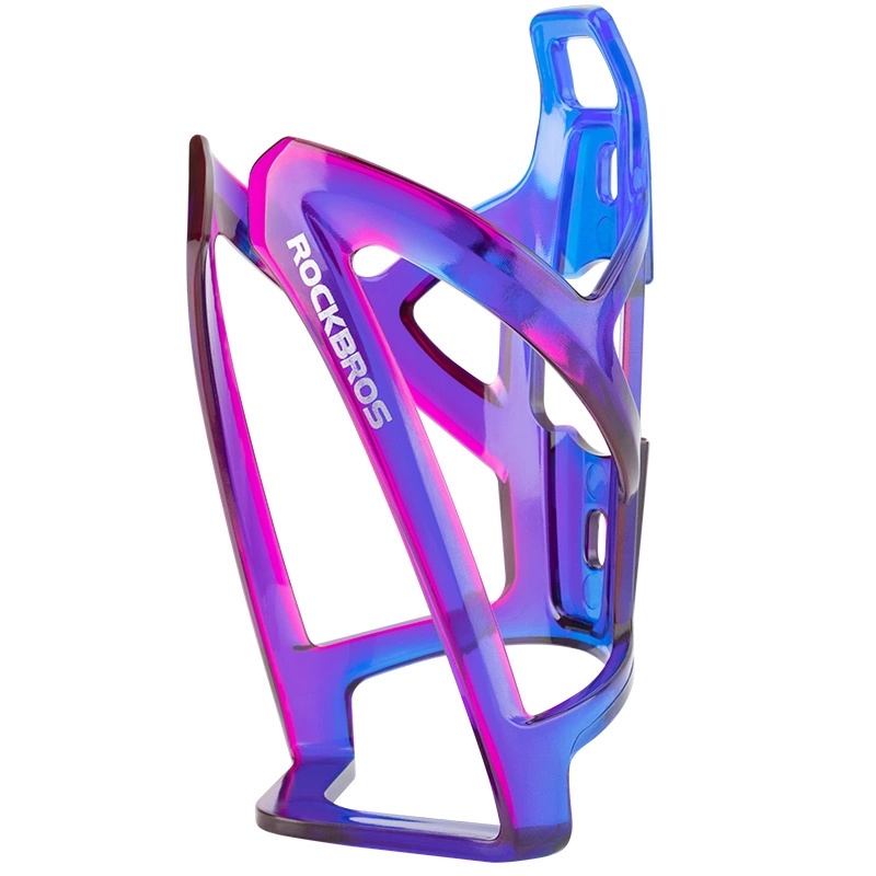 Rockbros FK338 Bicycle Water Bottle Cage Holder, Blue-Purple