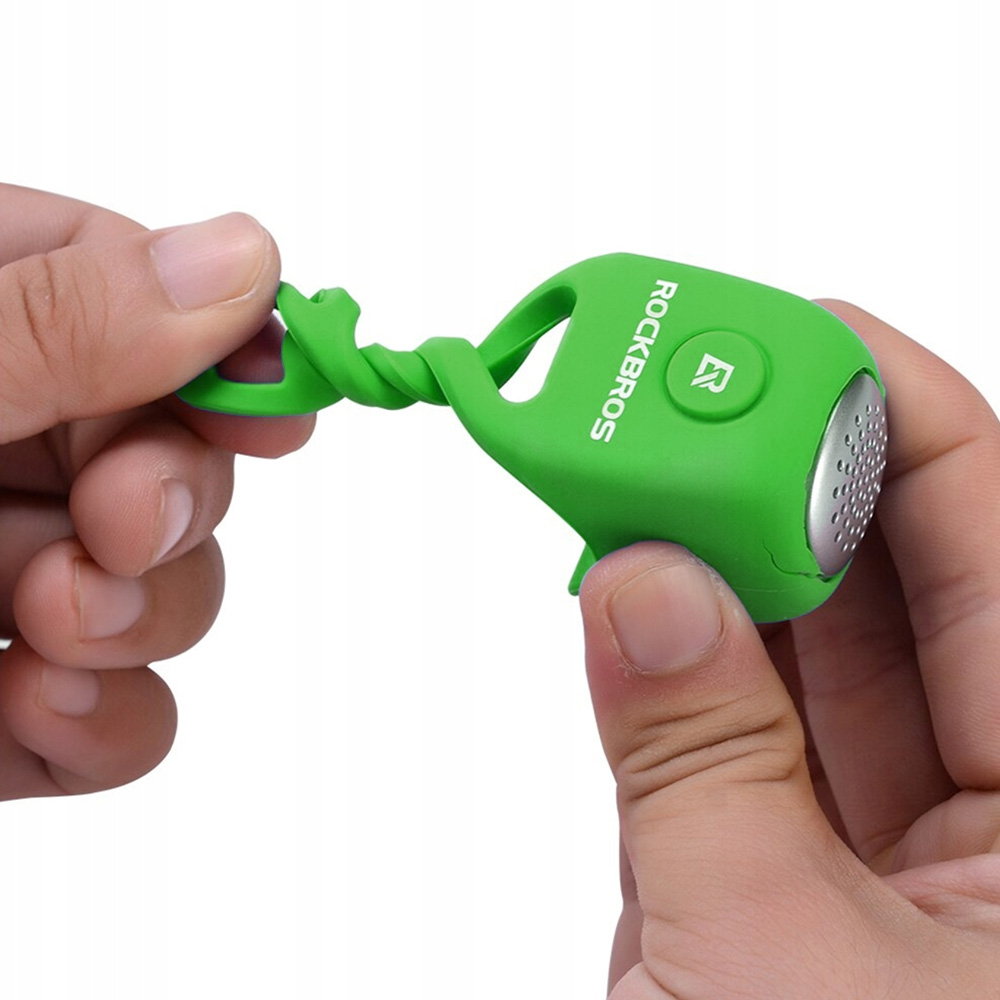 Rockbros CB1709GN Electronic Bicycle Bell, Green