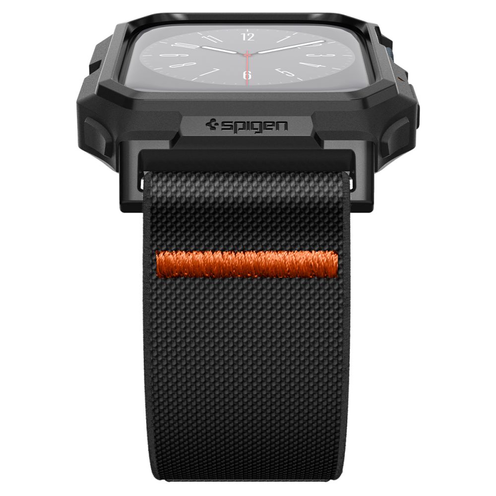 Ремешок с чехлом Spigen Lite Fit Pro для Apple Watch 4-9 / SE (44 / 45 mm), черный