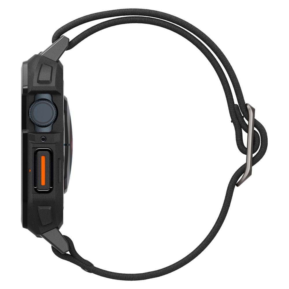 Ремешок с чехлом Spigen Lite Fit Pro для Apple Watch 4-9 / SE (44 / 45 mm), черный