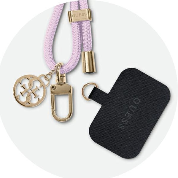 Guess CBDY Cord Universal Phone Strap, Lilac