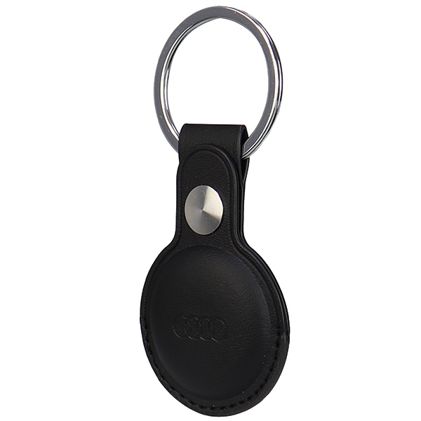 Audi Apple AirTag Case Synthetic Leather Collection, Black