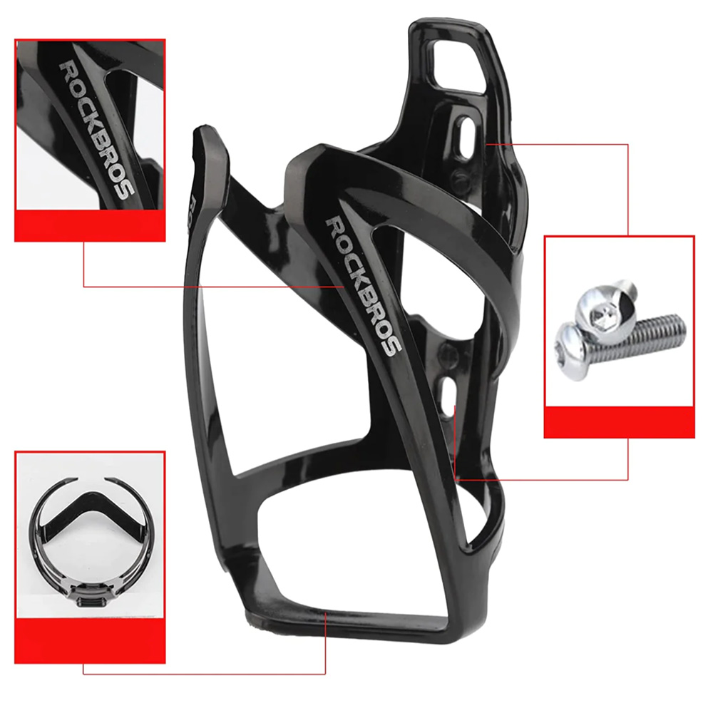 Rockbros FK338 Bike Bottle Holder, Black