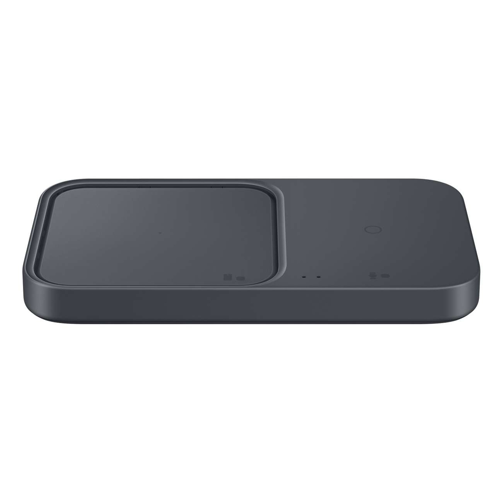 Samsung Duo EP-P5400TBEGEU 15W bezvadu lādētājs ar tīkla adapteri, melns