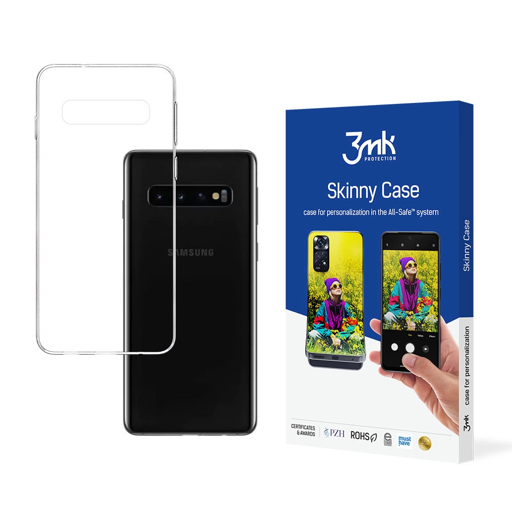 Samsung Galaxy S10 (G973F) 3MK Armor Case Cover, Transparent