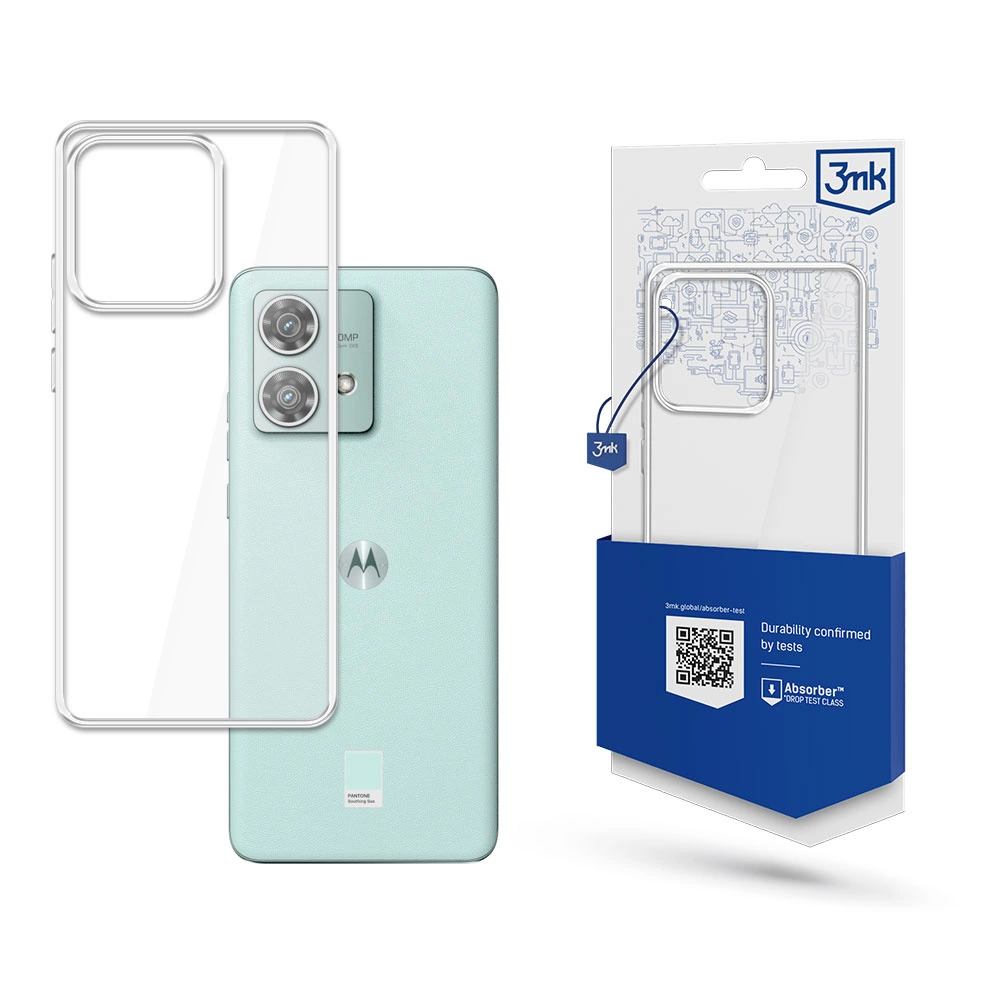 Motorola Edge 40 Neo 3MK Armor Case Cover, Transparent