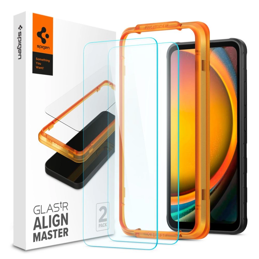 Samsung Galaxy Xcover 7 ( SM-G556B / DS ) Spigen ALM GLAS.TR Tempered Glass 2-Pack