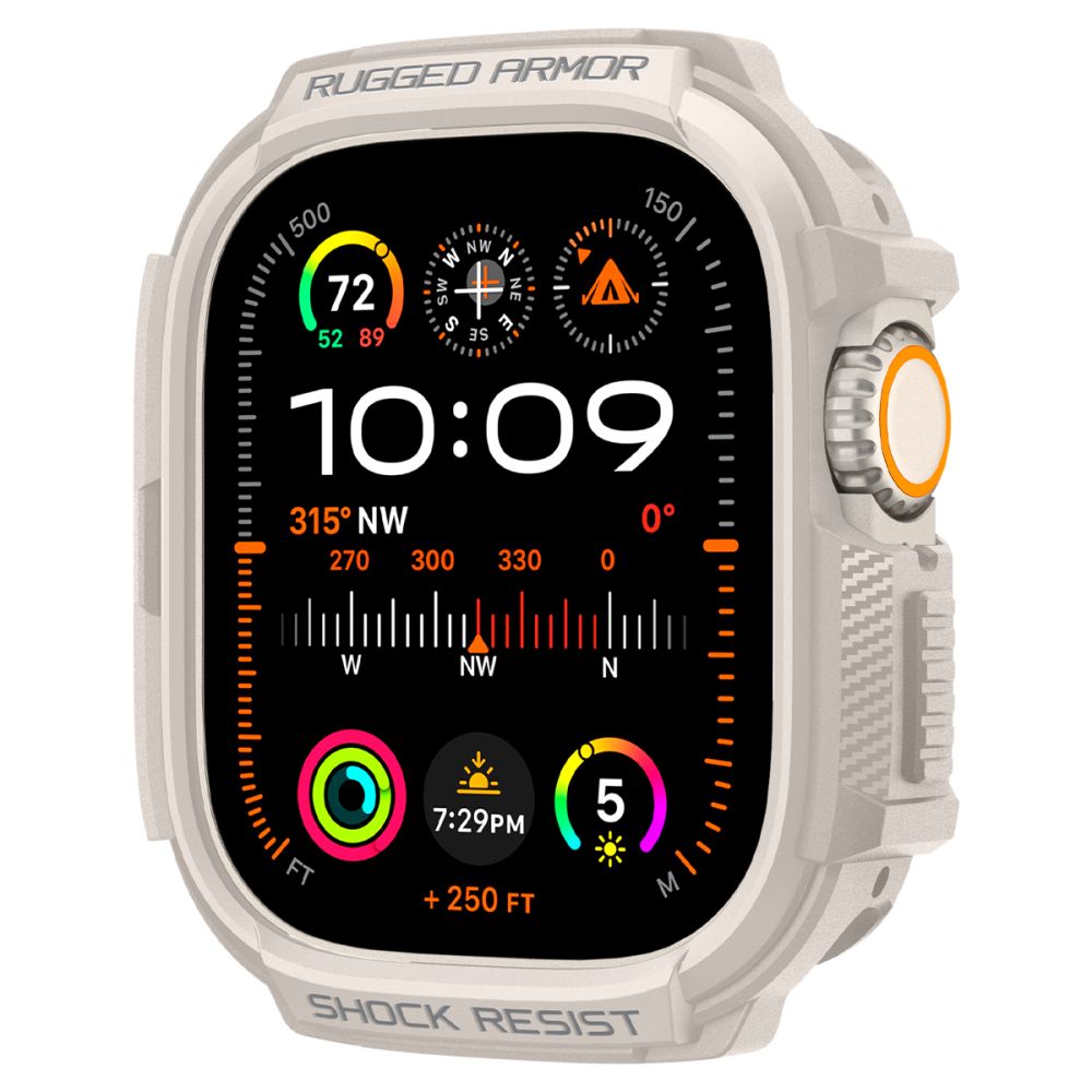 Spigen Rugged Armor case for Apple Watch Ultra 1 / 2 (49 mm) - beige