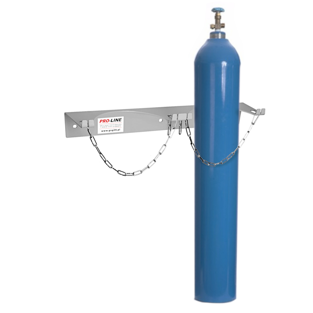 Pro-Line Wall Holder for 2 Gas Cylinders, Max Ø 250 mm