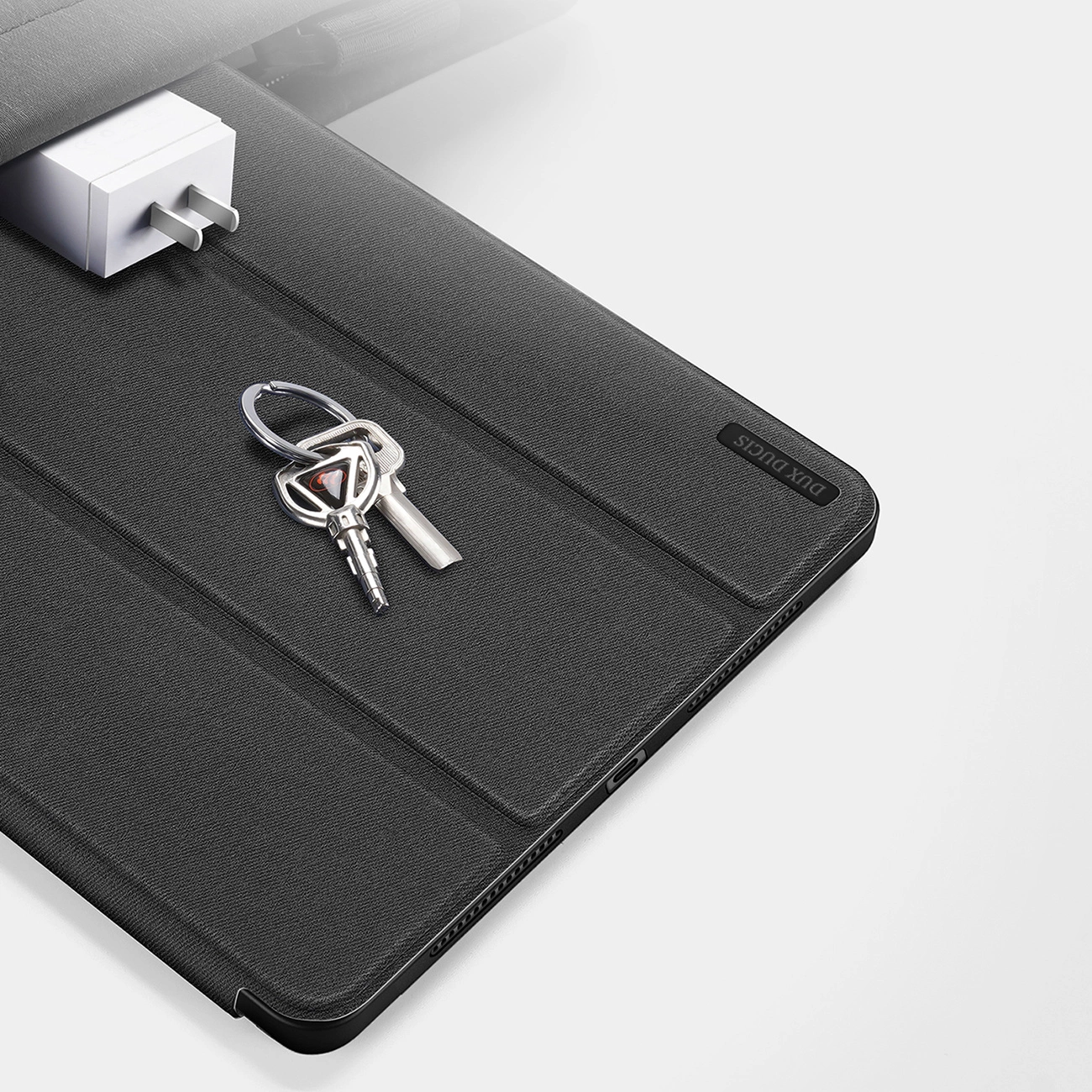 Dux Ducis Domo flip and smart sleep case for Xiaomi Pad 6S Pro 12.4'' - black