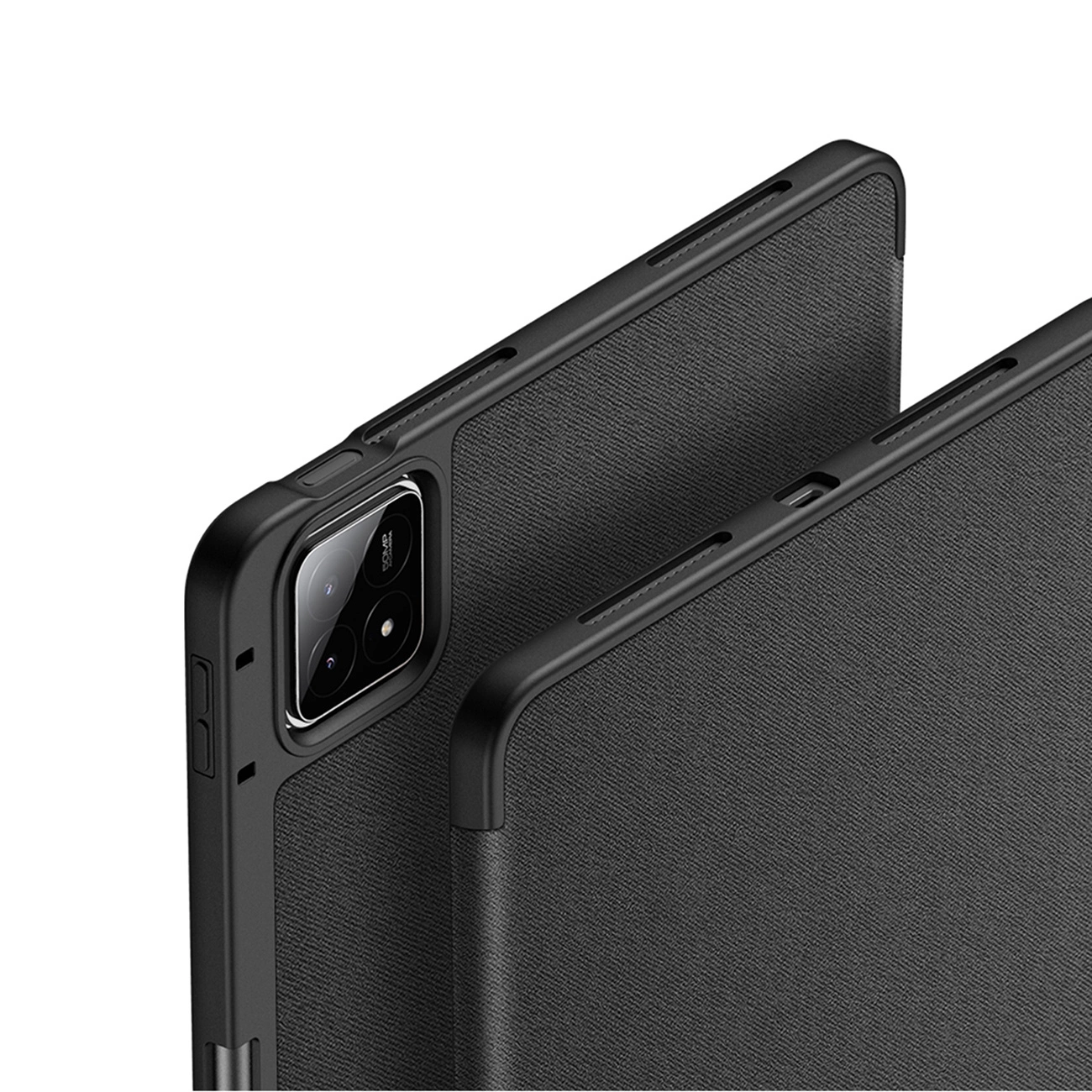 Dux Ducis Domo flip and smart sleep case for Xiaomi Pad 6S Pro 12.4'' - black