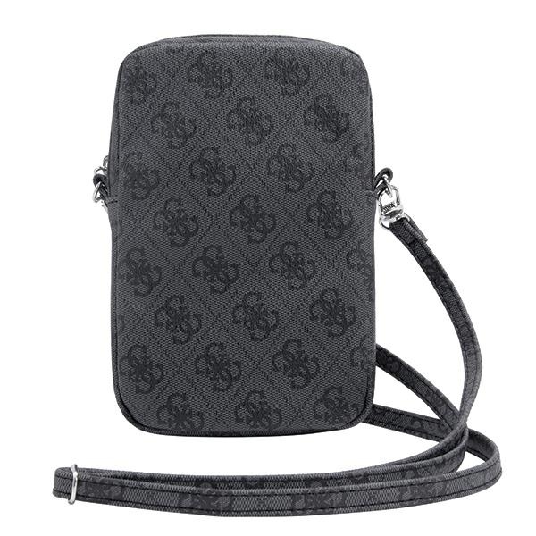 Guess Zip 4G Triangle pleca somiņa telefonam, melna