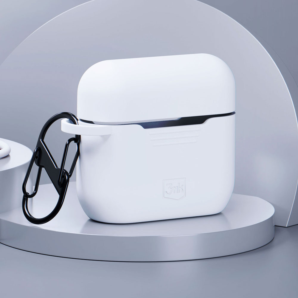 3mk силиконовый чехол для AirPods Pro / Pro 2, белый