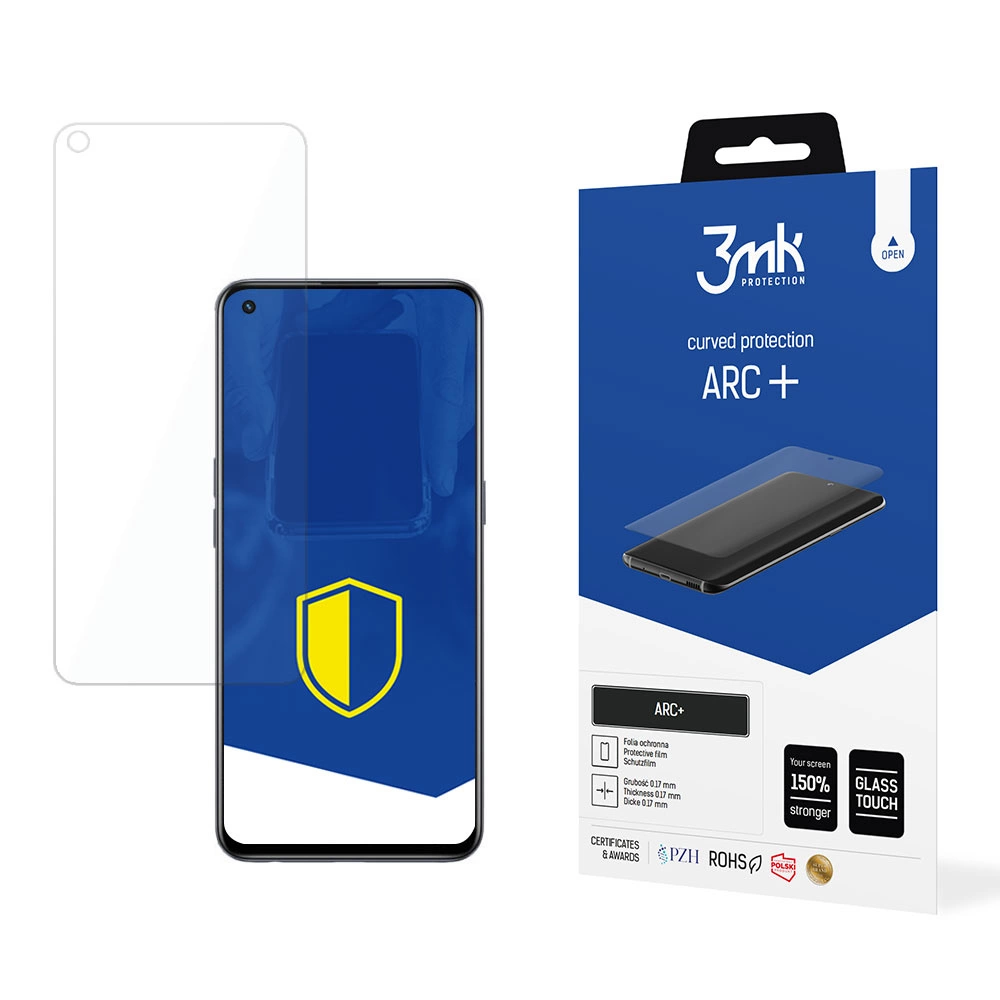 Realme GT Master 3MK ARC+ Protective Film Rounded Fullscreen Protector