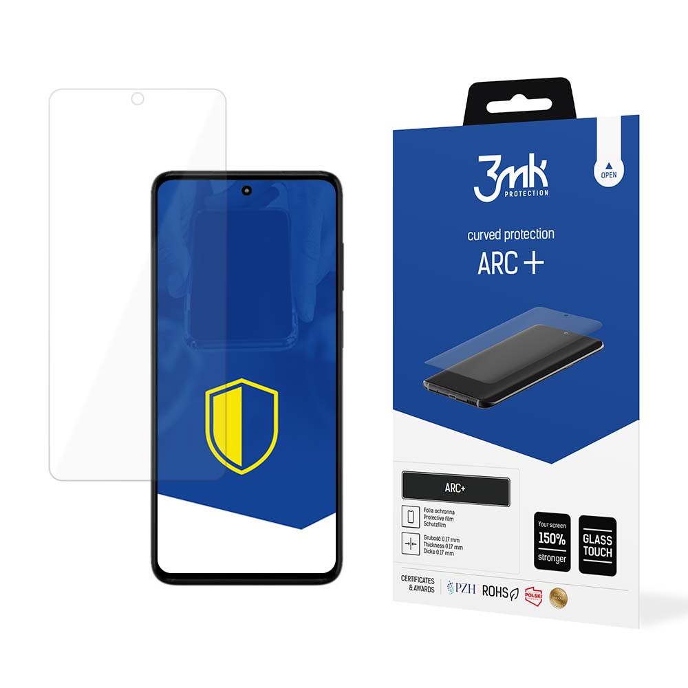 Motorola Moto G82 5G 3MK ARC+ Protective Film Rounded Fullscreen Protector