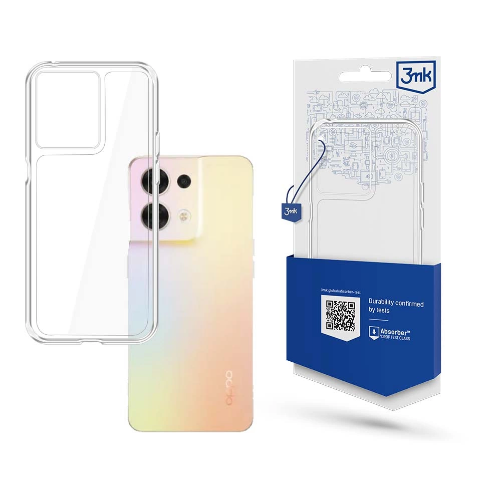 Oppo Reno 8 5G 3MK Armor Case Cover, Transparent
