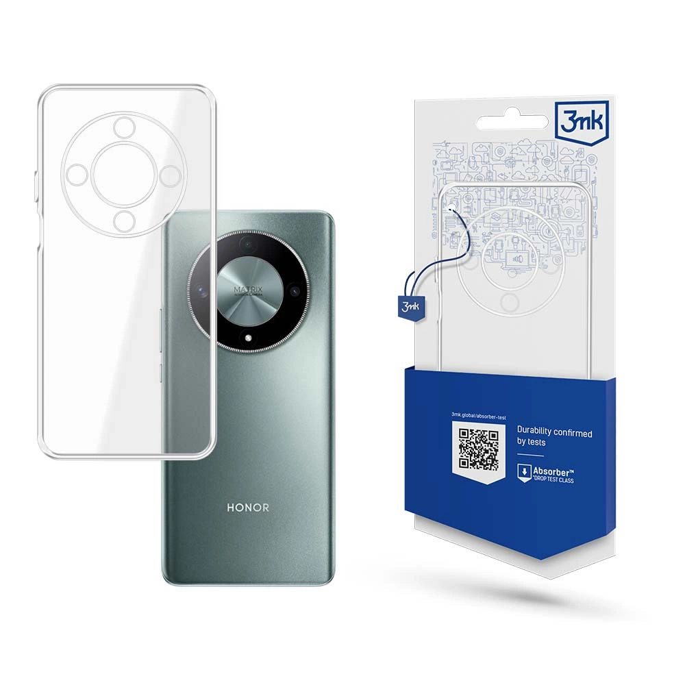 Honor Magic6 Lite 5G 3MK Clear Case Cover, Transparent