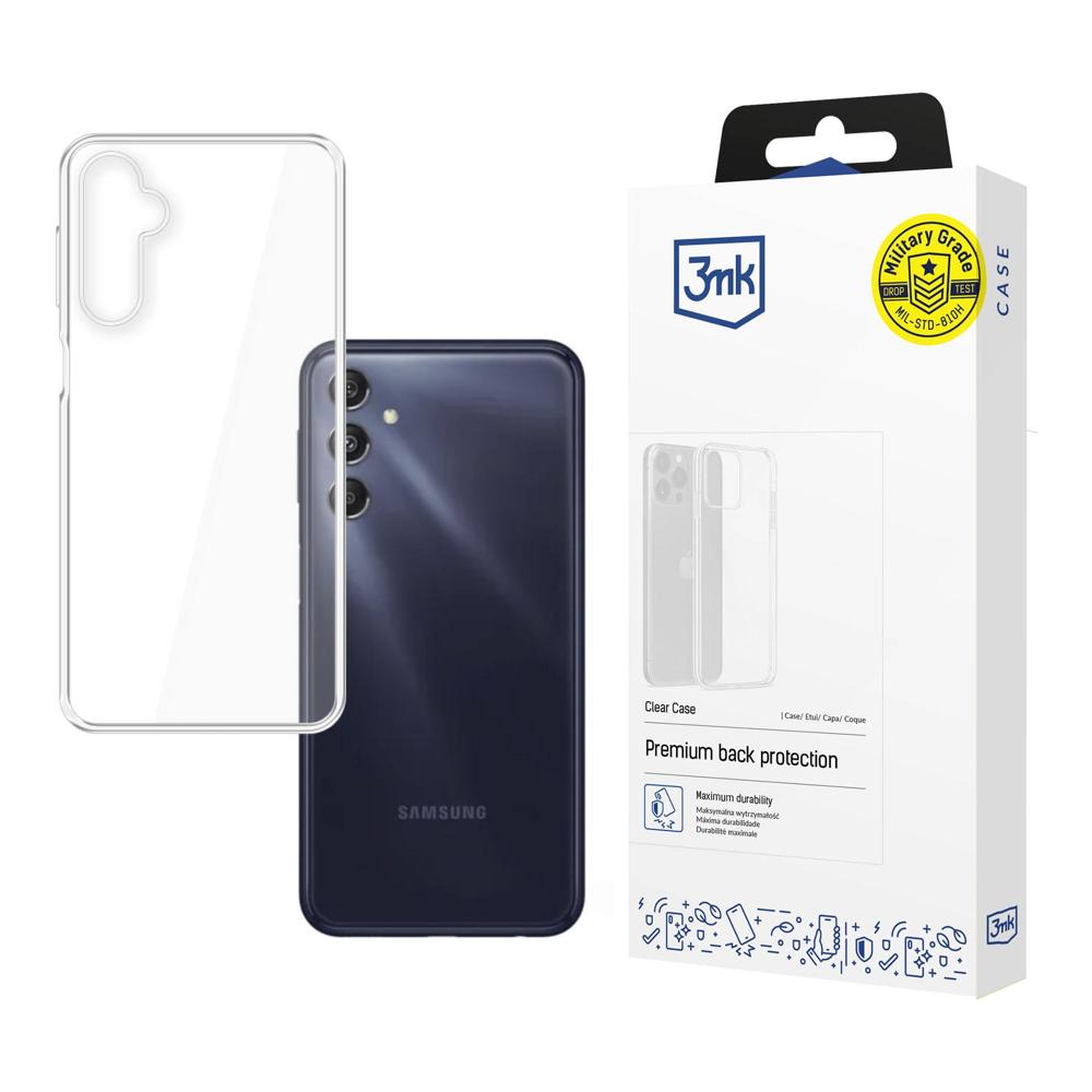 Samsung Galaxy M34 5G 3MK Clear Case Cover, Transparent
