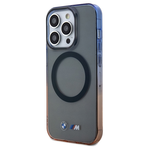 BMW Gradient Bumper MagSafe case for iPhone 15 Pro - gray
