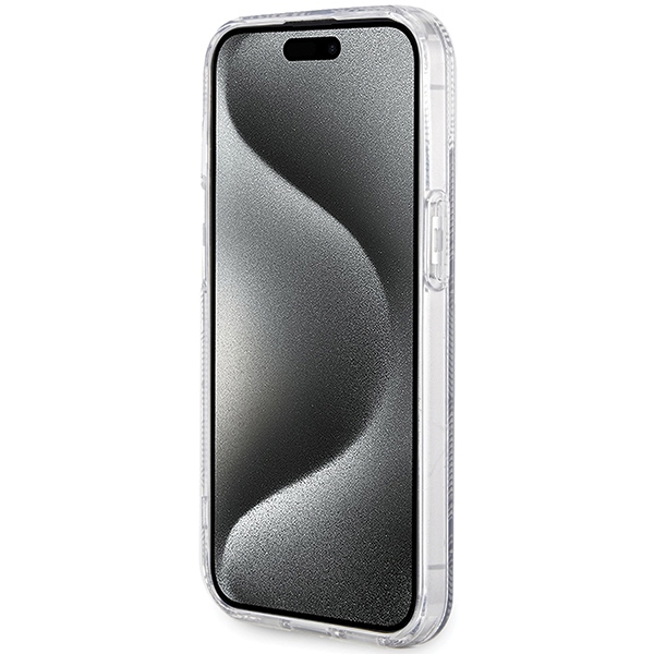 Guess iPhone 15 Plus / 14 Plus Case IML GCube MagSafe, Black
