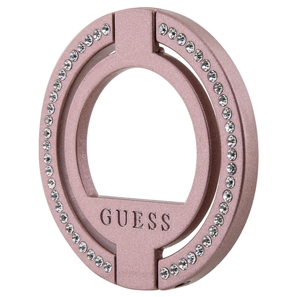 Guess MagSafe Ring stand GUMRSALDGP pink/pink Rhinestone (0)