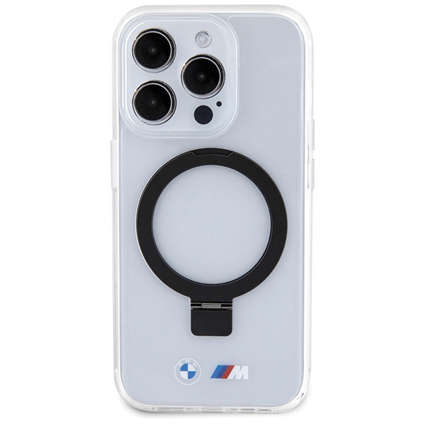 BMW iPhone 15 Pro Max Case Ring Stand M Collection MagSafe, Transparent