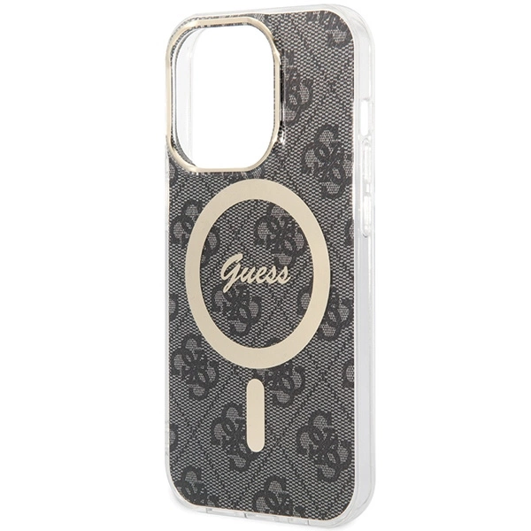 Guess IML 4G MagSafe case for iPhone 15 Pro Max - black