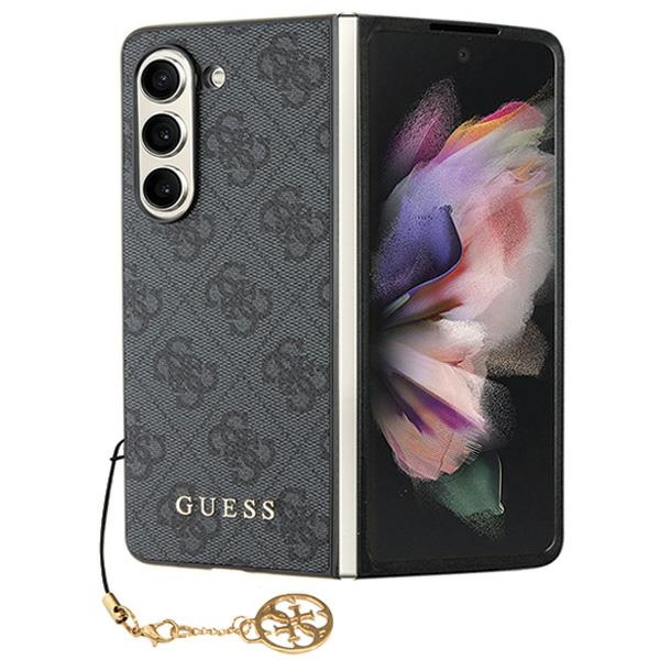 Guess Samsung Galaxy Z Fold5 Case 4G Charms Collection, Gray