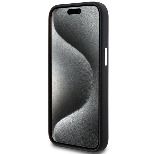 BMW iPhone 15 Case Signature Liquid Silicone MagSafe, Black