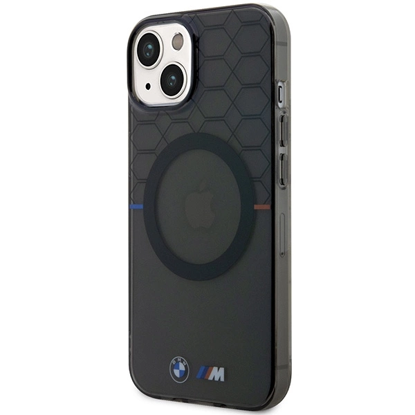Чехол BMW Pattern MagSafe для iPhone 15 / 14 13 - серый