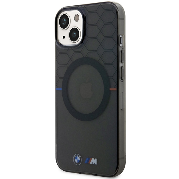 BMW Pattern MagSafe case for iPhone 13 / 14 / 15 - gray