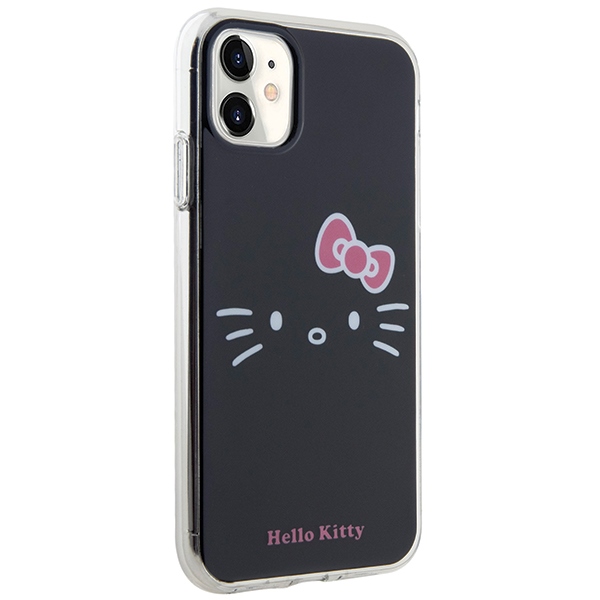Hello Kitty iPhone 11 / XR Case IML Kitty Face, Black