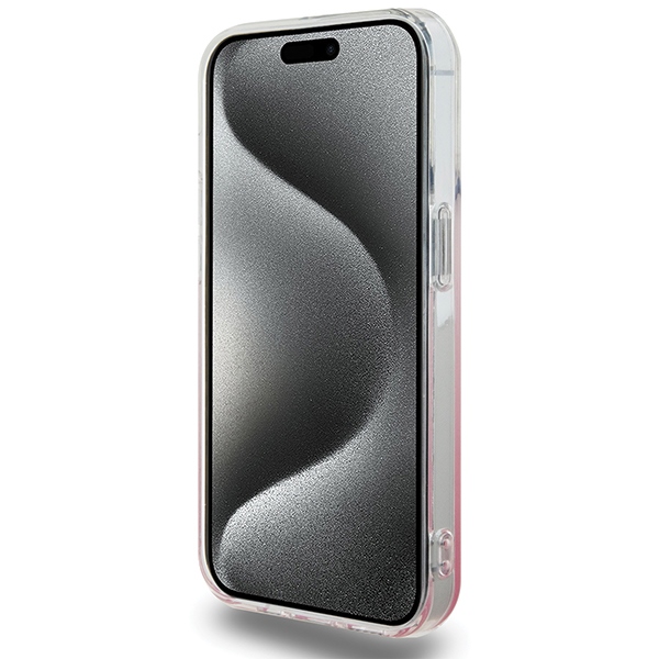 Hello Kitty iPhone 13 Pro Max Case IML Gradient Electrop Kitty Head, Pink
