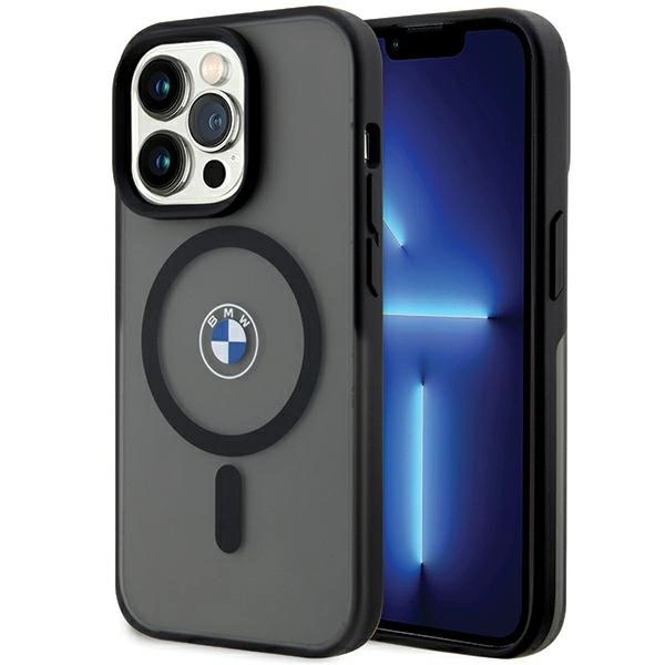 BMW IML Signature MagSafe Case for iPhone 15 Pro Max - black
