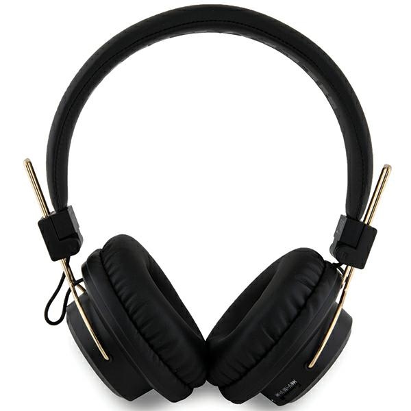Hello Kitty Metal Logo Bluetooth on-ear headphones - black