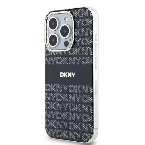 DKNY iPhone 13 Pro Max Case IML Mono & Stripe MagSafe, Black