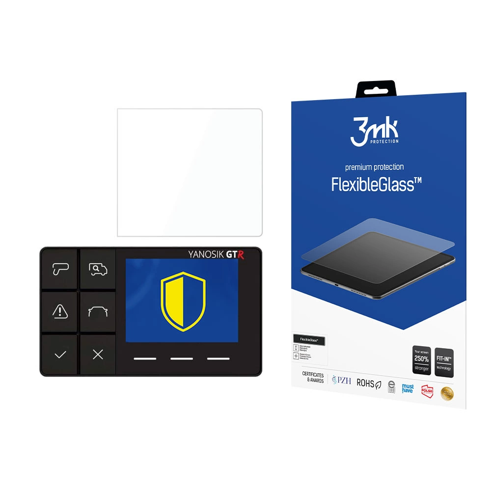 Yanosik GTR 3MK Flexibleglass Tempered Glass Screen Protector