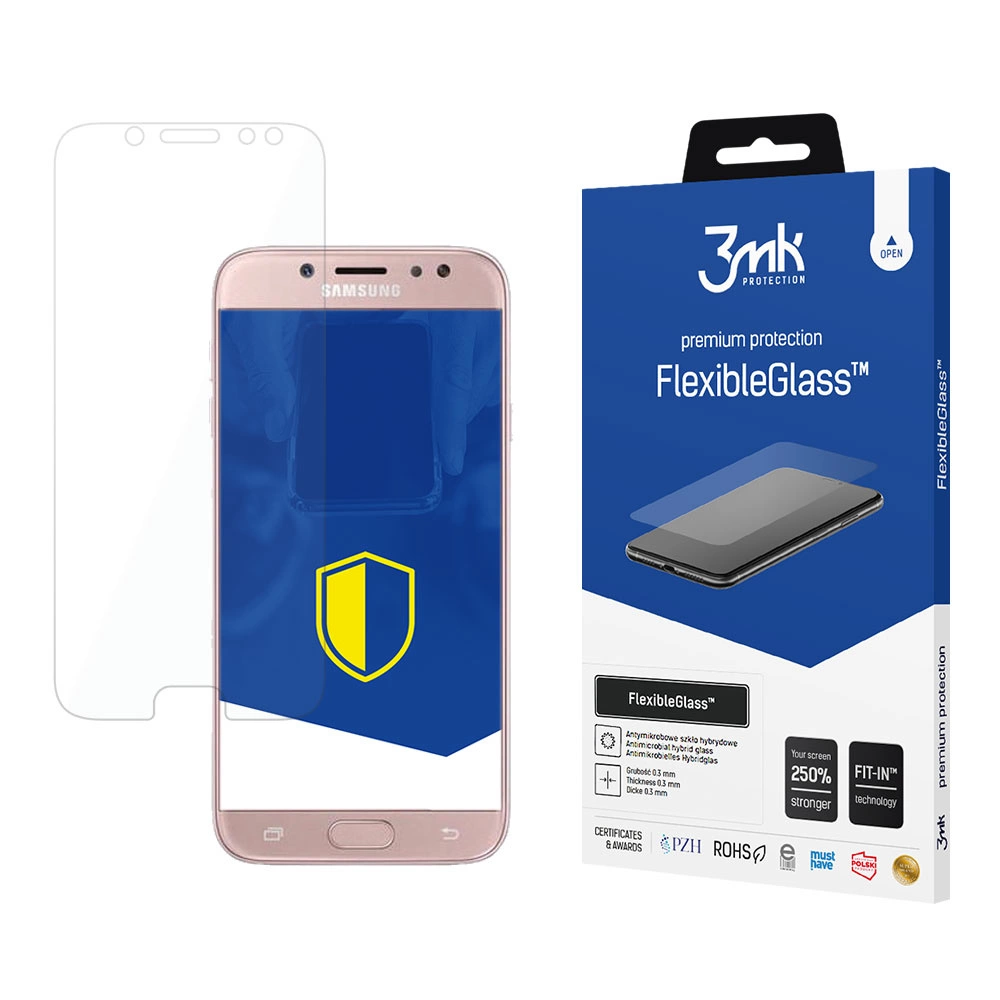 Samsung Galaxy J7 2017 (J730) 3MK Flexibleglass Lokāms Aizsargstikls | Tempered Glass Screen Protector