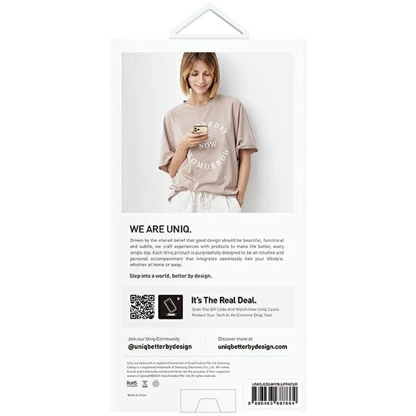 Uniq LifePro Xtreme case for Samsung Galaxy S24 - transparent
