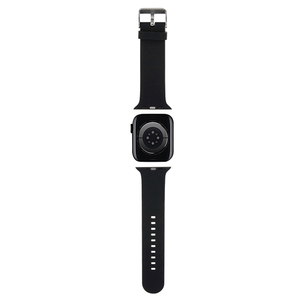 Ремешок Karl Lagerfeld для Apple Watch 38/40/41mm 3D Rubber Choupette, черный