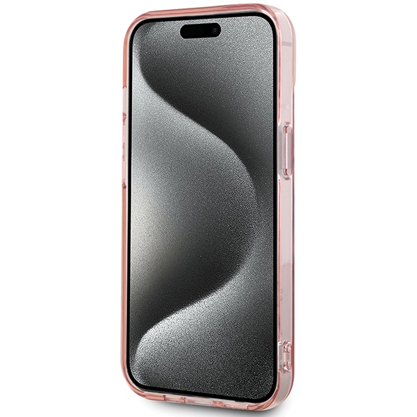 Apple iPhone 14 6.1\'\' Karl Lagerfeld IML Choupette MagSafe Cover Case, Pink