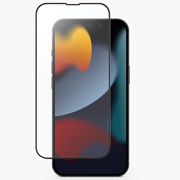 Uniq Optix Matte frosted tempered glass for iPhone 14 / 13 / 13 Pro with applicator